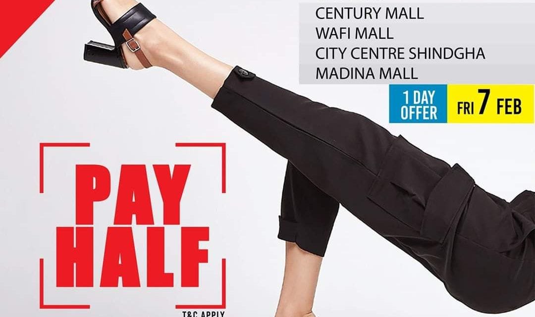 Avail Pay Half Offer at Shoes4us Stores