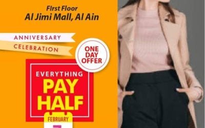 Pay Half Offer!! Eternity Style