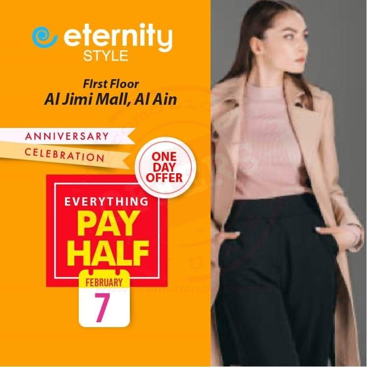 FB IMG 1581070743172 Pay Half Offer!! Eternity Style