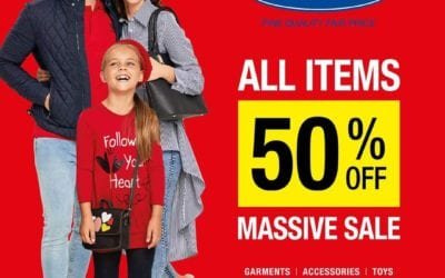 MASSIVE SALE! Get 50% discount at Fine Fair/Kair Stores