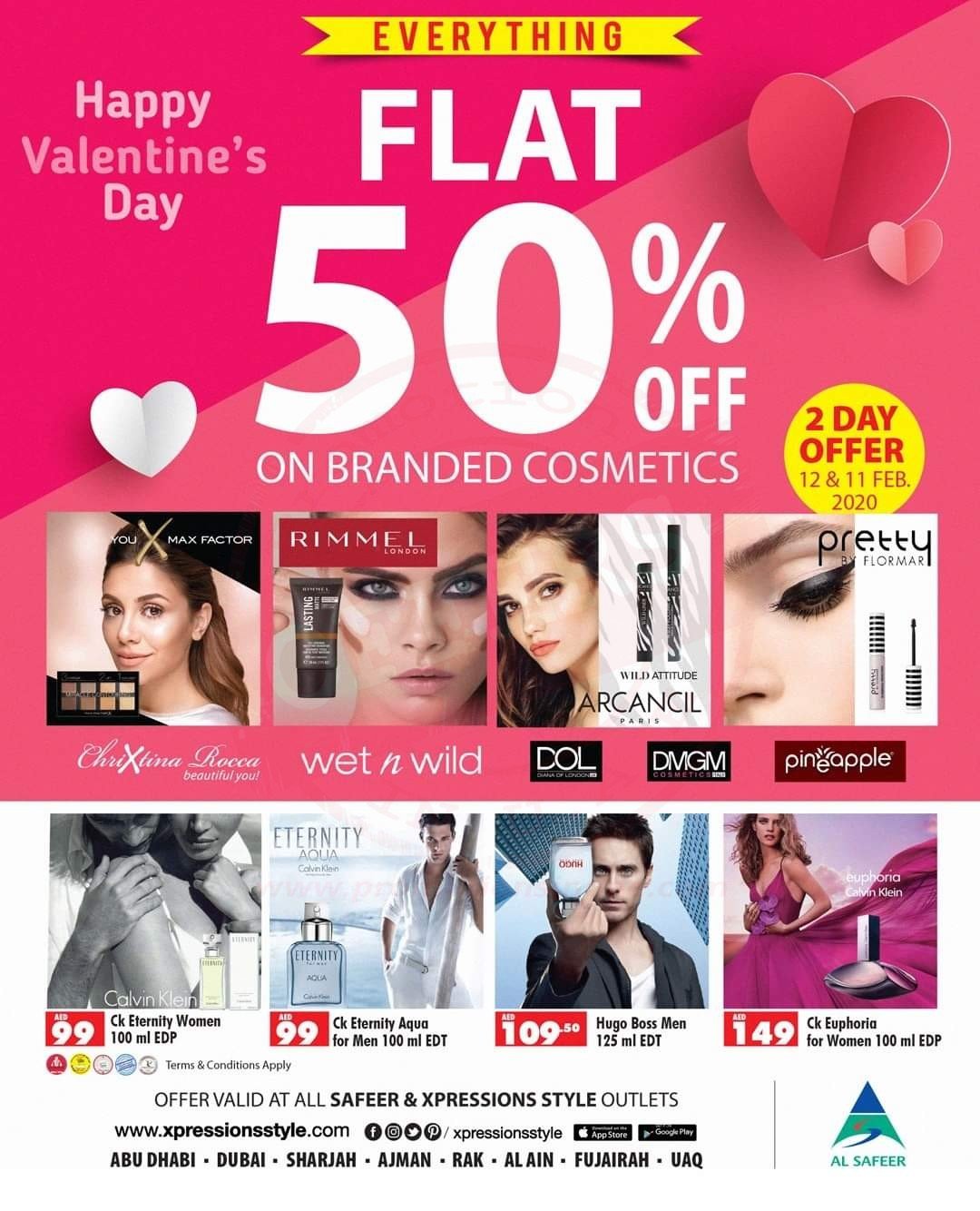 FB IMG 1581404673463 Flat 50% off on cosmetics & Best deals on perfumes. Xpressions Style or Safeer stores