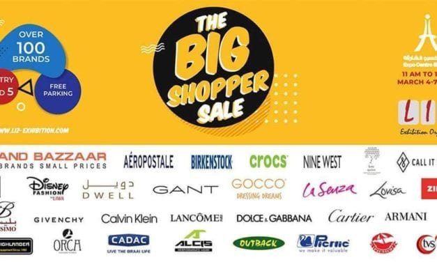 “THE BIG SHOPPER SALE” at the Expo Centre Sharjah!