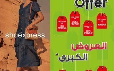 Footwear from AED10 & Bags from AED29 at Shoexpress!