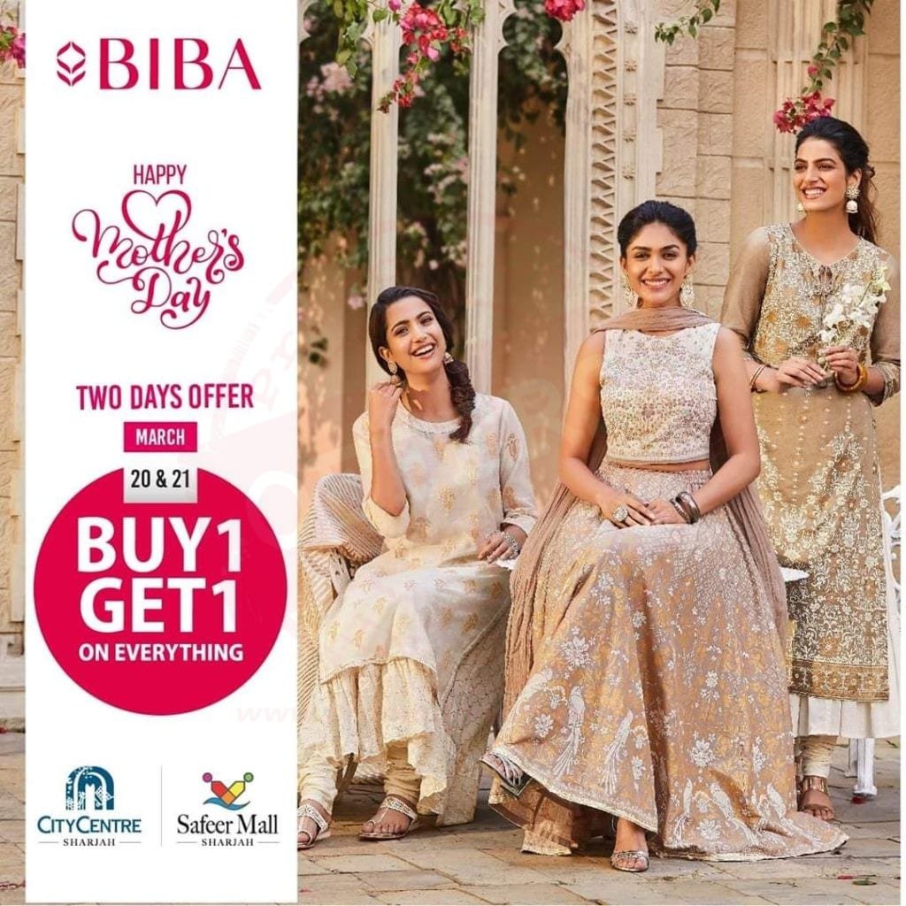 FB IMG 1584699456166 Mother's Day Offer: BUY 1 GET 1 FREE at Biba Store