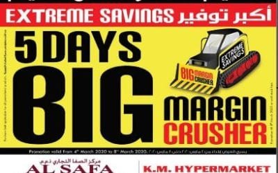 K.M.Trading BIG MARGIN CRUSHER OFFER Al Ain