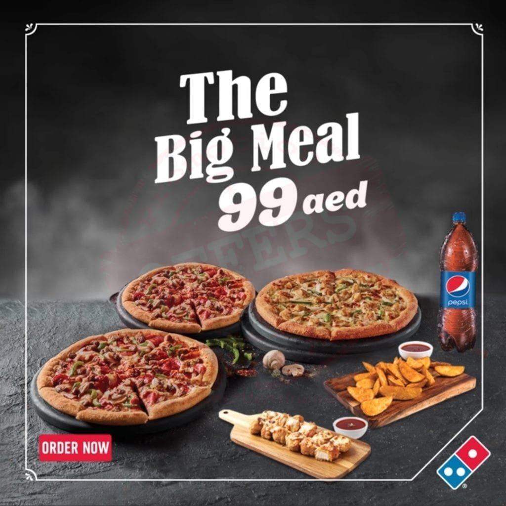 Screenshot 20200318 142523 Facebook A big meal for less! Domino's