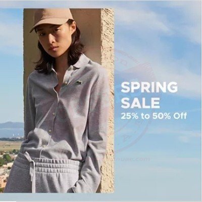 Screenshot 20200318 172225 Facebook Lacoste Spring Sale up to 50% off.