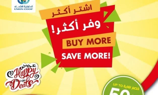 Buy more, save more! Up to 50% at UnionCoop