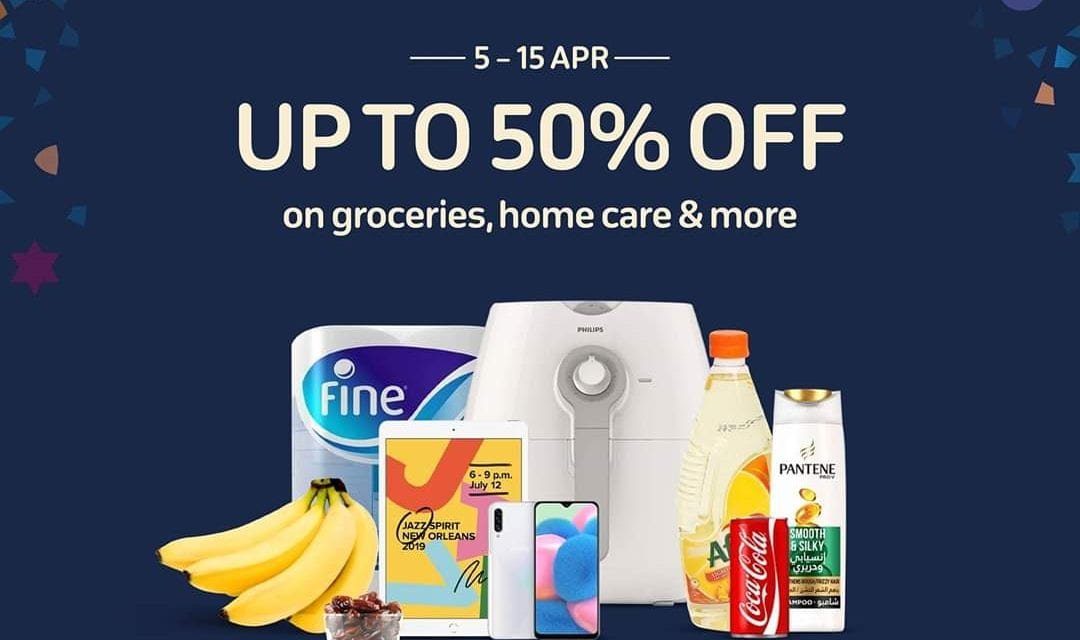 Up to 50% off at Carrefour