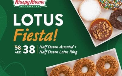 Dozen of doughnuts for 38 AED instead of 58 AED!