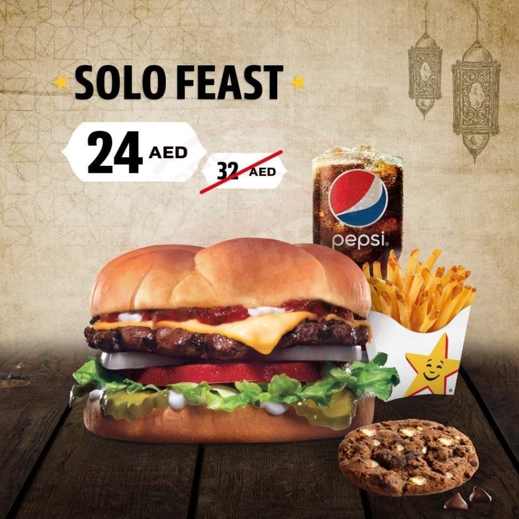 Solo Feast- Hardee's Arabia.
