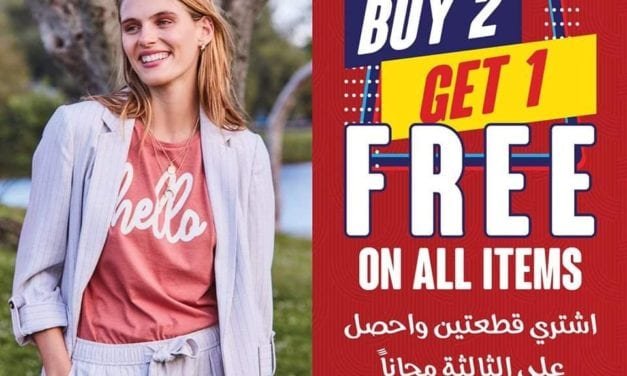 Buy 2 Get 1 Free on ALL items at Matalan!