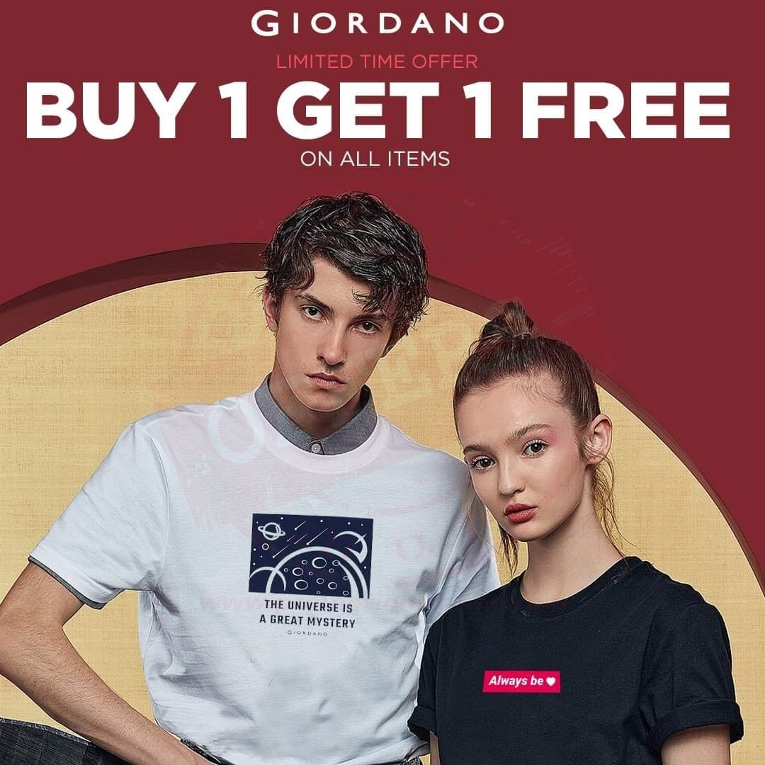 fb img 15901538464182646269074445576028 Buy 1 Get 1 FREE at Giordano