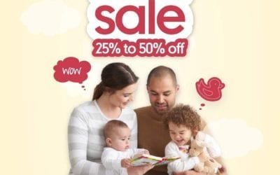 Sale is now on! Up to 50% at Mothercare