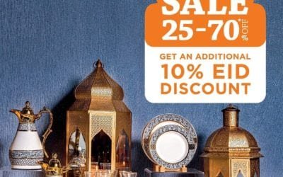 Additional 10% discount over and above the 25 to 70% off at Homes r Us