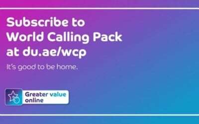 Eid Mubarak-  World Calling Pack with du Home for just AED 99/month
