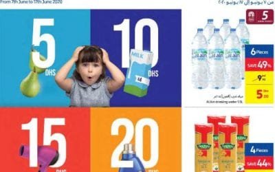 Carrefour Amazing 5, 10, 15 & 20 Dhs Offer is back