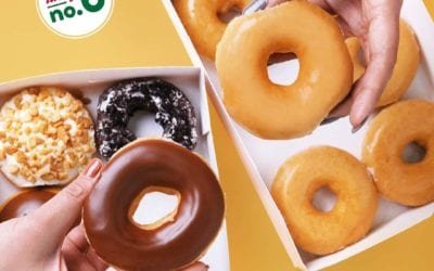 Lucky 6 Offer on the 6th of this month. Krispy Kream