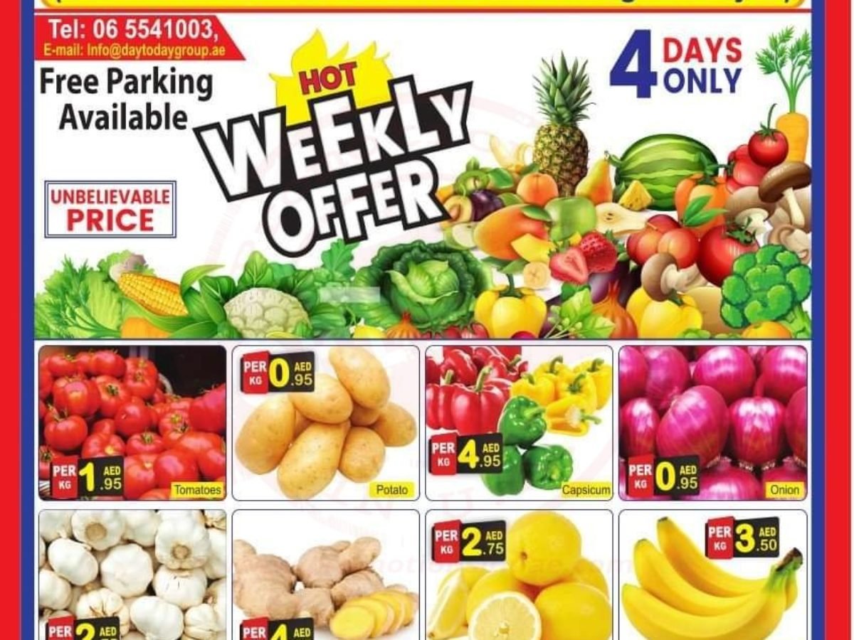 Day To Day Al Safa Sharjah Weekly HOT OFFER!!! - Promotionsinuae
