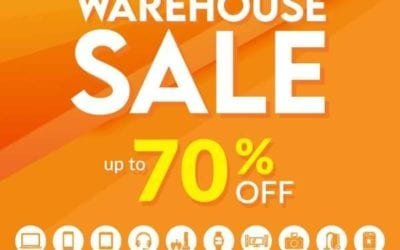 Sharaf DG Warehouse Sale – up to 70% off.
