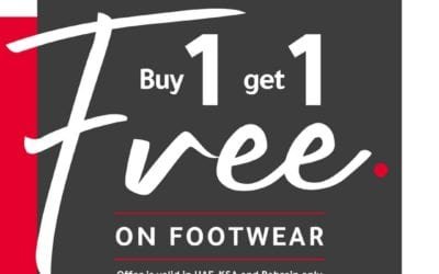 Buy 1 and Get 1 Free on Footwear ! Shop from REDTAG