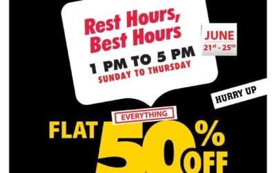 Rest Hours, Best Hours Offer at Shoes4us, avail 50% OFF