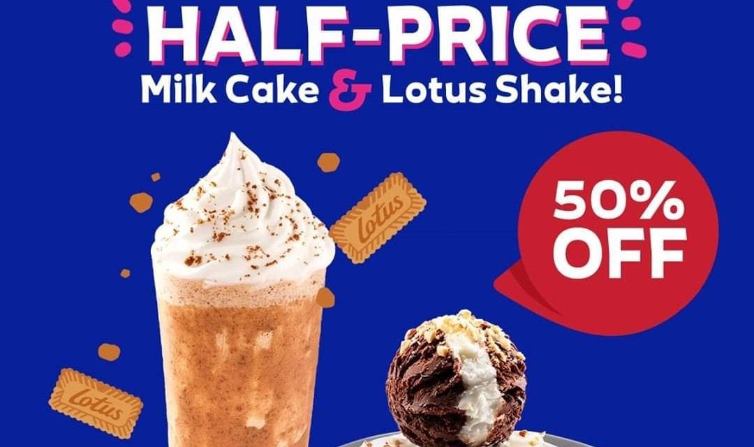 Get 50% off at Baskin Robbins