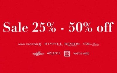 25% to 50% off on makeup items! At Xpressions Style