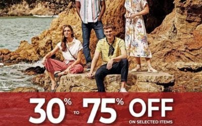 Springfield 30 – 75% Off, across all store. ?