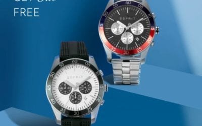 Esprit’s Buy One Get One offer at The Watch House.