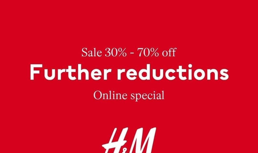 Further reductions on sale! H&M