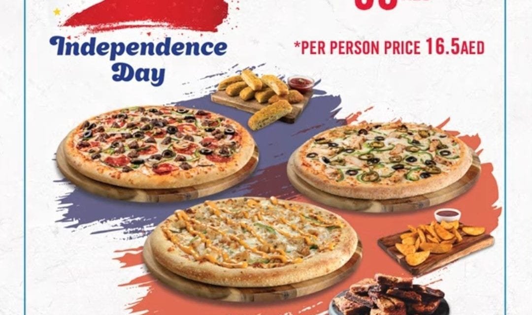 Celebrate the 122nd Independence Day with Domino’s special offer. ‎