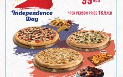 Celebrate the 122nd Independence Day with Domino’s special offer. ‎