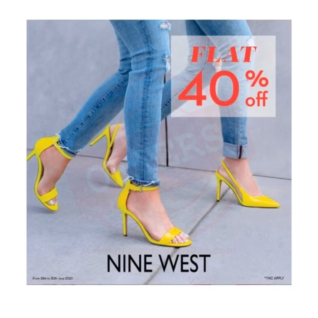 screenshot 20200625 181906 facebook2534045490746437552 Nine West Arabia at FLAT 40% off! Shop now