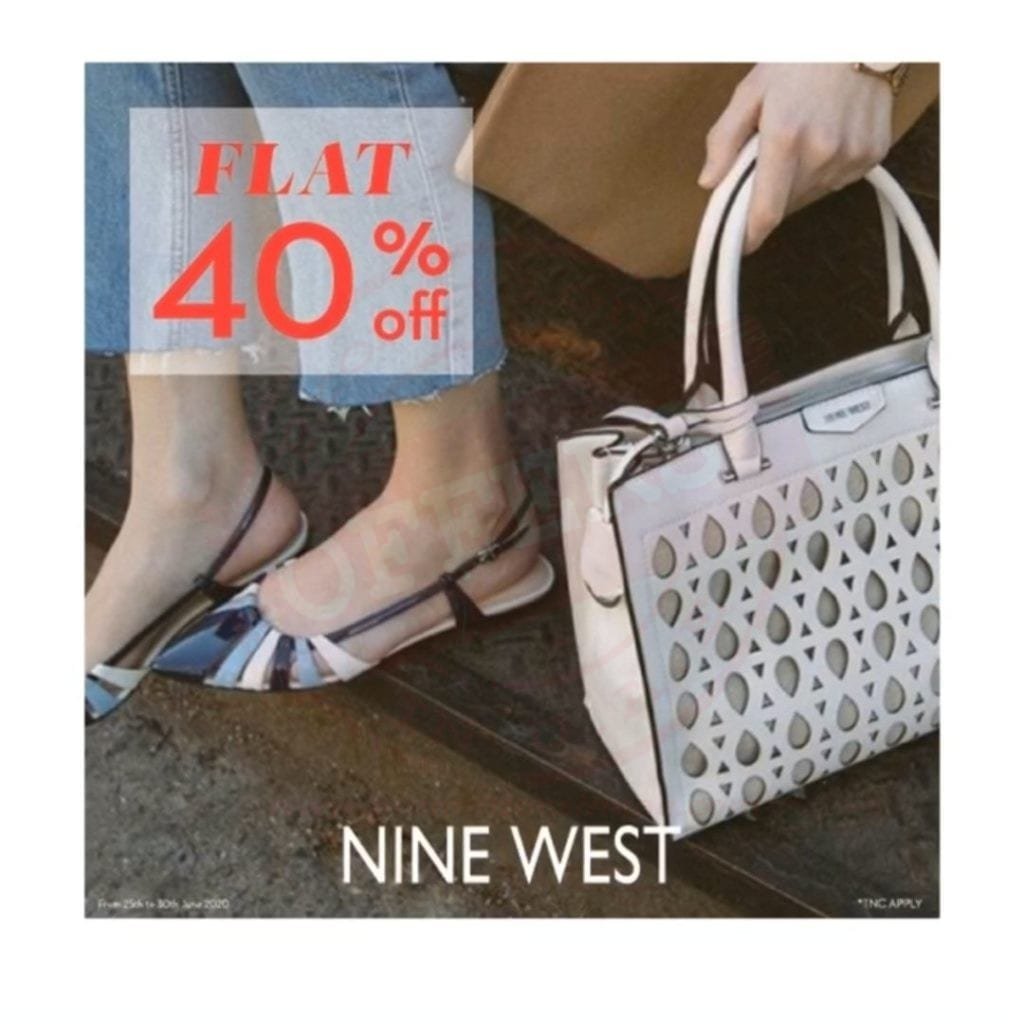 screenshot 20200625 181924 facebook2590752873522803106 Nine West Arabia at FLAT 40% off! Shop now