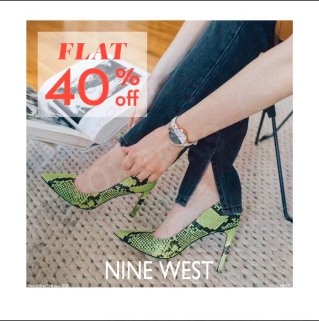 screenshot 20200625 182008 facebook1271918257443531558 Nine West Arabia at FLAT 40% off! Shop now