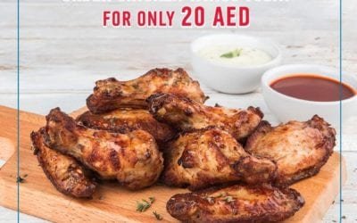 Oh, wings! Chicken Wings only for AED 20 at Domino’s