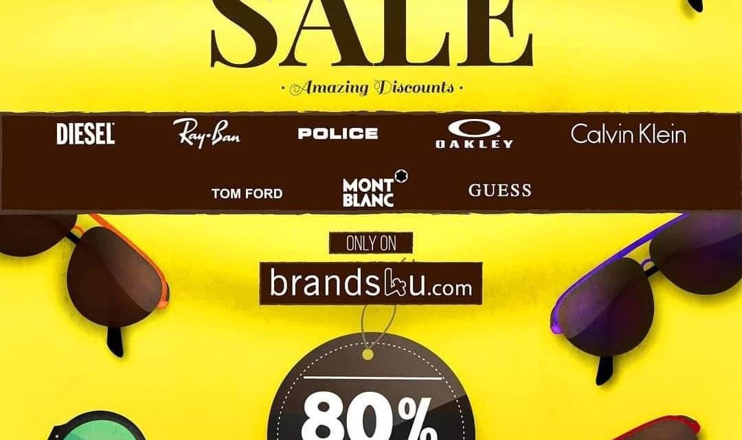 Upto 80% off on Sunglasses at Brands4u