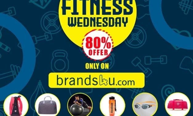 Fitness Wednesday!<br>With up to 80% off exclusively at Brands4u
