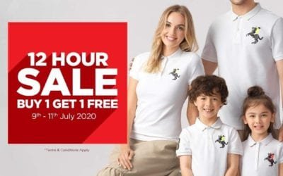 Now Buy 1 and Get 1 FREE at your nearest Giordano store!