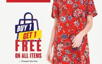 Matalan’s BUY 1 GET 1 FREE summer deal!!
