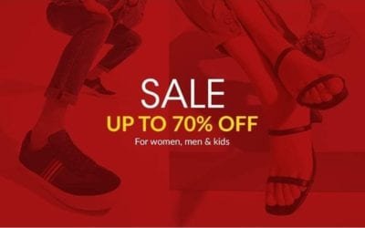 Up to 70% Off on Footwear, Accessories & more! Only at Shoemart.