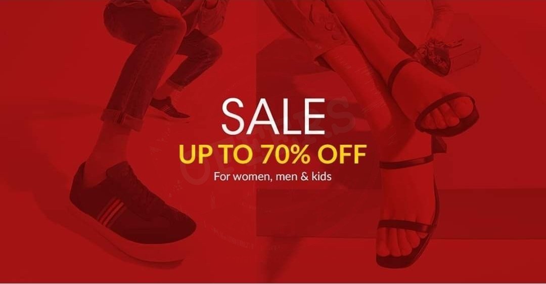Up to 70% Off on Footwear, Accessories & more! Only at Shoemart.