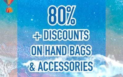80% and above Discounts on Hand Bags & Accessories at Splash Fashions