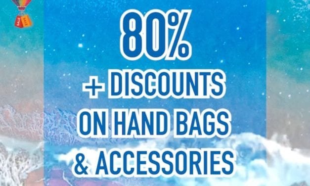 80% and above Discounts on Hand Bags & Accessories at Splash Fashions