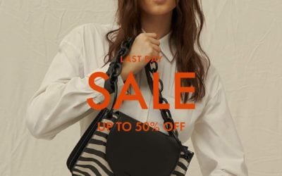 SALE: Last day up to 50% off + Extra 15% off. CHARLES & KEITH