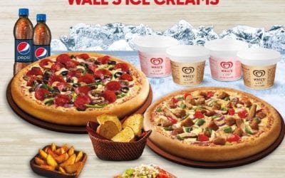 4 Wall’s Ice Creams FREE when you order a Super Family Meal at Pizza Hut