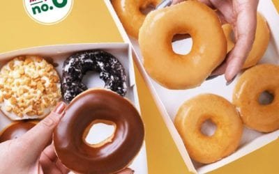 Krispy  Kream Lucky 6 Offer on the 6th of this month.