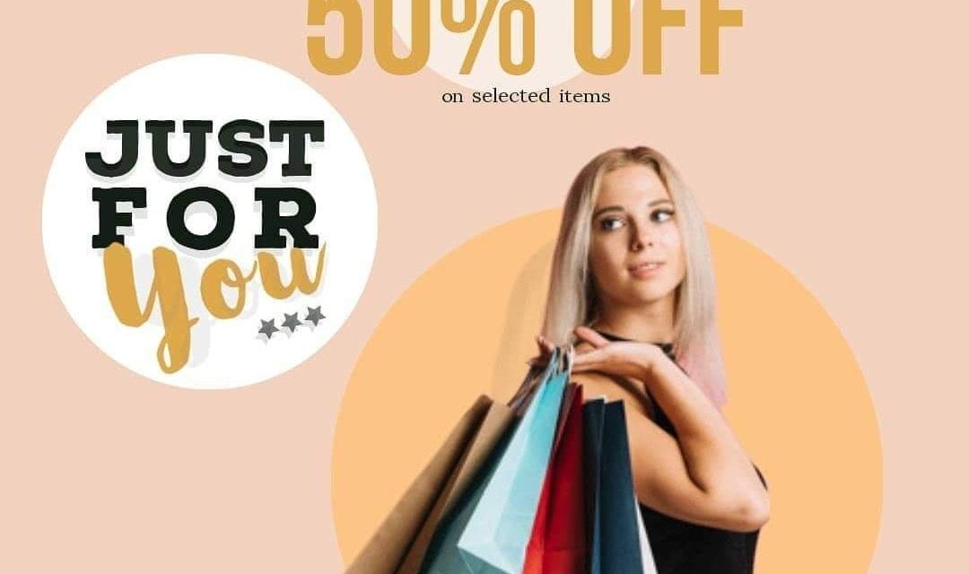 Avail BEST DEALS !! 50% At Affordables