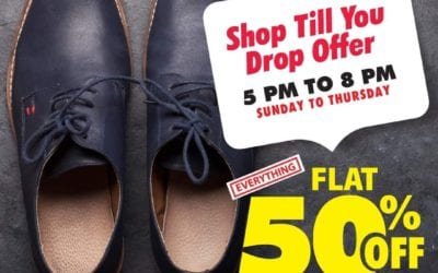 50% OFF on your favorite pair of footwear at Shoes4us